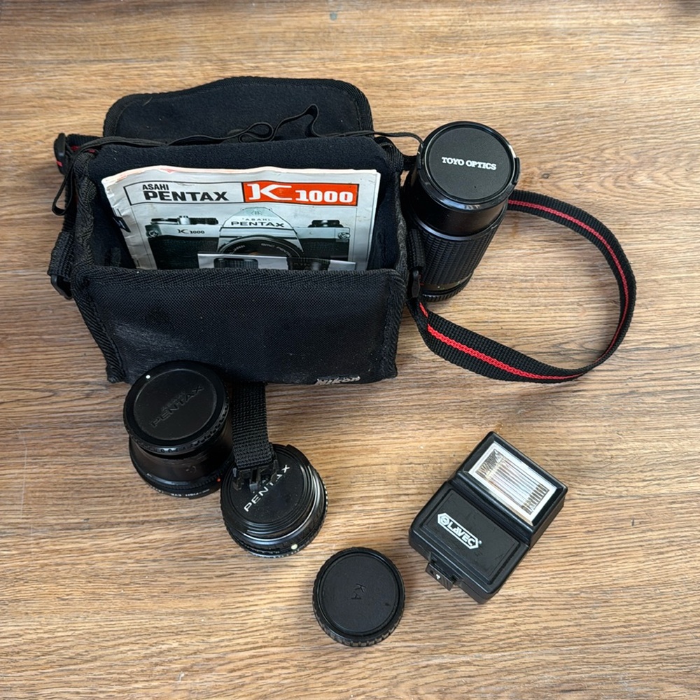 Vintage Camera Lens Pentax